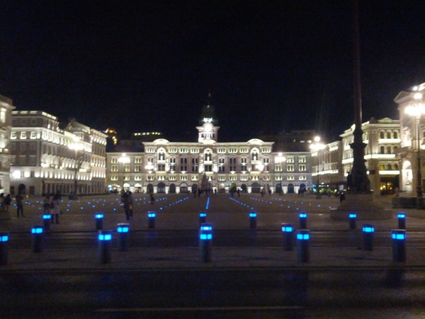 The Piazza Unità D'Italia in central Trieste.